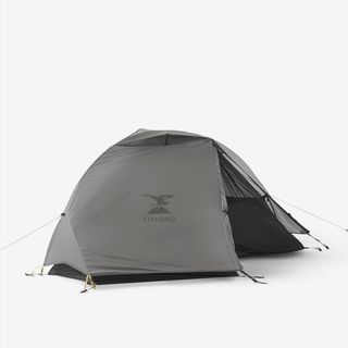 Tienda de campaña domo trekking 1 plaza MT900, ligera y con autosujeción - Talla única