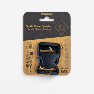 Hebilla de ajuste para mochila con doble pin lock, 38 mm - Talla única