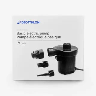 Bomba de aire eléctrica para coclchón/aislante de camping - corriente - Talla única