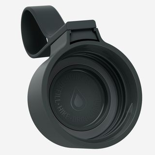 Cantimplora 100 inox 1L con tapón de rosca para senderismo - carto verde - Talla única