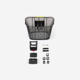 Cesta Delantera Bici 500 12 l Manillares 22,2-31,8 mm - Talla única