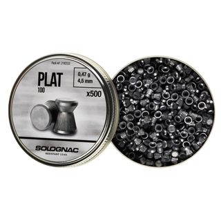 Perdigones Tiro Deportivo Solognac Planos Calibre 4,5 500 Unidades - Sin talla