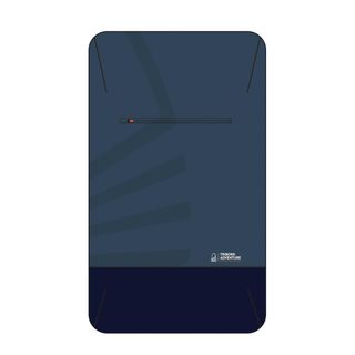 Mochila impermeable perlante náutica 25 litros azul marino - Talla única