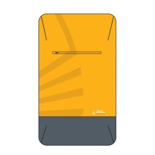 Mochila impermeable perlante náutica 25 litros amarillo - Talla única