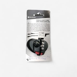 Candado de Gatillo Armas Caza-Tiro Deportivo Solognac Combinación Numerica Gris - Talla única