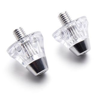 Tacos recambiables universales de fútbol transparentes de aluminio 11-13 mm - Talla única