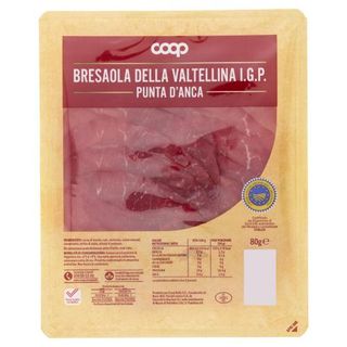 Bresaola della Valtellina I.G.P. Punta d'Anca 80 g