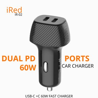 Adaptateur voiture FAST CHARGING 60W