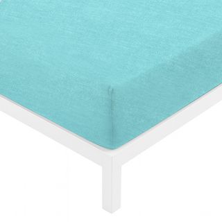 Lenzuolo con angoli singolo - acqua cotone