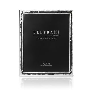 Portafoto roccia foto 20x25 cm Beltrami con argento - Miro Silver