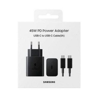 Chargeur Samsung  45 W, usb-c cable 5a 1.8m