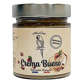 Pâte à tartiner artisanale aux noisettes Crema Bueno 200g - ARACAO