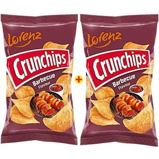 Crunchips saveur barbecue 2x100g la 2ème à -50% - LORENZ