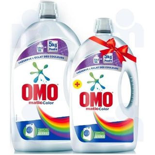 Lessive liquide Matic comfort 2,5L + Lessive liquide 1,75L - OMO