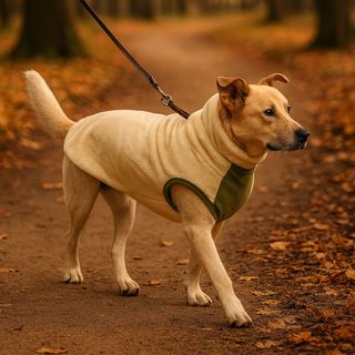 Outech Casaco Polar Bege para cães T-25