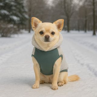 Outech Camisola em Borrego Pérola para cães T-35