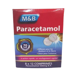 Paracetamol 500Mg *96Tabs (Fidson)