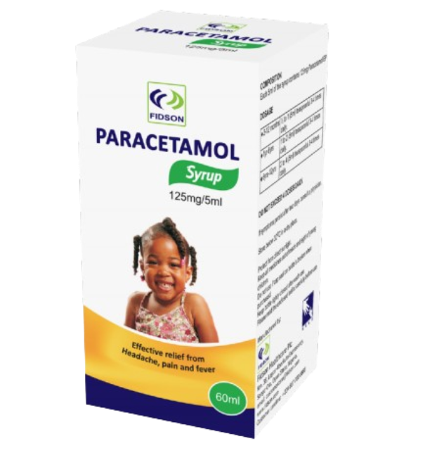 Fidson Paracetamol Syrup 60Ml