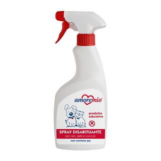Amore Mio “Ici Non” – Spray Répulsif Éducateur pour Chiens et Chats 500 ml