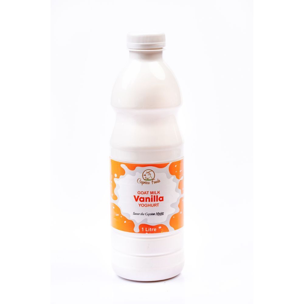 Caprine Foods Vanilla Goat Yoghurt, 1L
