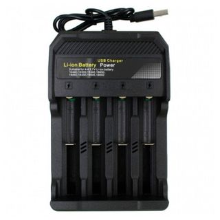 Chargeur USB 18650 à quatre emplacements pour batterie