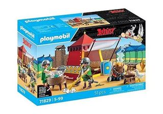 Playmobil 71829 Astérix: tienda de legionarios