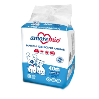 Amoremio Tapis Hygiénique 60x60 40 pcs