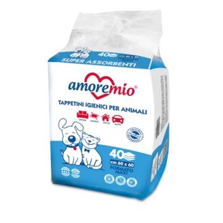 Amoremio Tapis Hygiénique 60x60 40 pcs