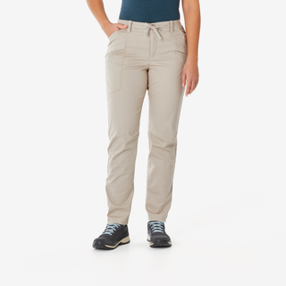 Calça de Montanha e Trekking Mulher de Algodão Quechua Nh900 - 38 (L31)