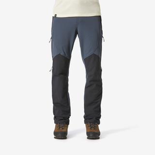 Calças Trekking Na Montanha Resistentes À Água Corta-vento Homem - Mt900 - 38 (L33)