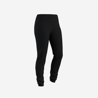 Calças Slim de Fitness Mulher 500 Preto - S / W28 L31