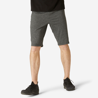Calções de Fitness Homem 500 Cinzento-escuro - XL