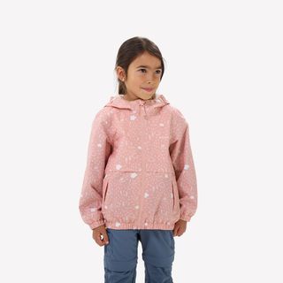 Casaco Impermeável de Caminhada Criança 2-6 Anos, Mh500 Rosa - 89-95cm 2-3A