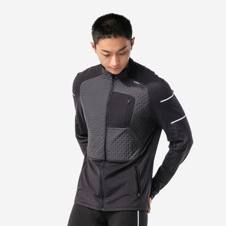 Casaco de Corrida Quente Kiprun Run 900 Warm Homem Preto - L