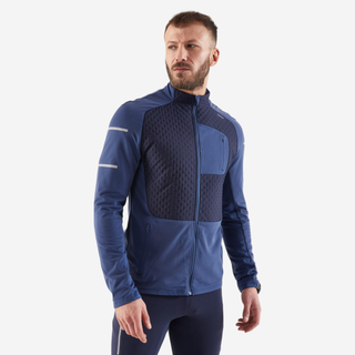 Casaco de Corrida Quente Kiprun Run 900 Warm Homem Azul Escuro - S