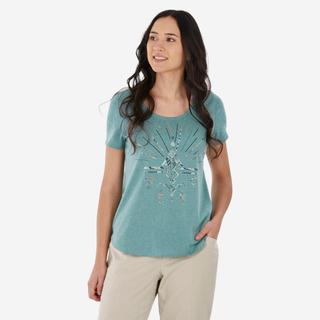 T-shirt de Caminhada - Nh500 - Mulher - XS