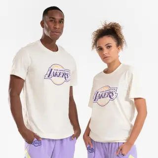 T-shirt de Basquetebol Nba Lakers Adulto Ts 900 Branco - S
