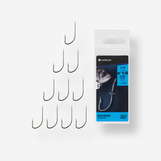Anzol Simples Pesca No Mar Hook Sea Nickel - 1