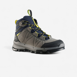 Botas de Caminhada Montanha Criança Mh500 Impermeável Cinz/azul 28-39 - 32