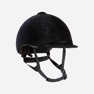 Toque de Equitação 140 Adulto e Criança Veludo Preto - S/53cm