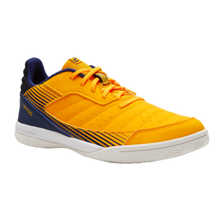 Sapatilhas de Futsal Criança Eskudo 500 Amarelo/azul - 36