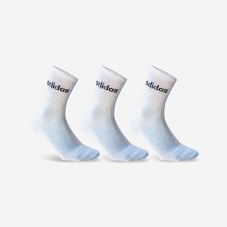 Meias de Desporto Cano Alto Branco (3 Pares) - 40/42