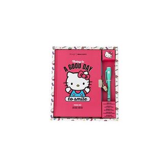 Mr Wonderful Diario personal + boli con tinta normal e invisible Hello Kitty - Today is a good day to smile