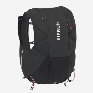 Mochila Trail Running Kiprun 15 L Unissexo Preto - M/L