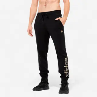 Calças de Fitness Homem Preto - XL