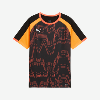 Camisola de Futebol Criança Puma Individualliga Preto/laranja - 128cm 7-8A