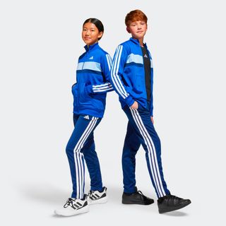 Fato de Treino Criança Tibeiro Adidas Criança Azul/branco - 128cm 7-8A