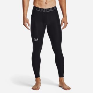 Calças Justas de Fitness Heatgear® Homem Preto - 2XL