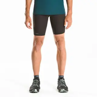 Meia-calça curta Homem para corrida em trilha com relevo - 48 Xl - Preto