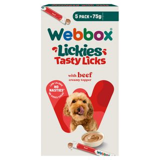 WEBBOX POUR CHIEN BEEF 5x75G